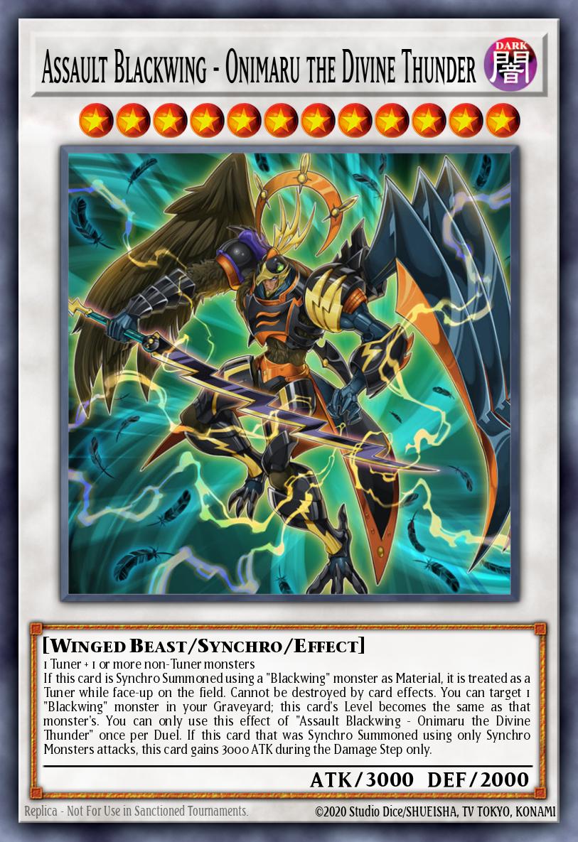 Assault Blackwing - Onimaru the Divine Thunder TDIL-EN049 – The Dark Illusion