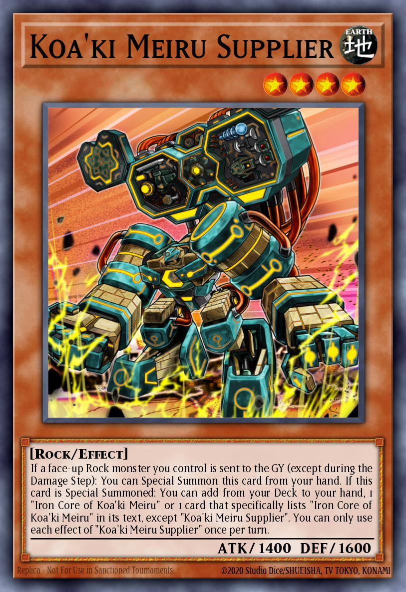 Koa'ki Meiru Supplier ROTD-EN030 – Rise of the Duelist