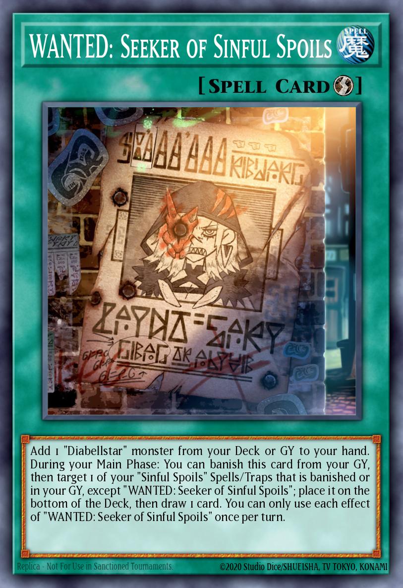WANTED: Seeker of Sinful Spoils RA03-EN074 – Quarter Century Bonanza