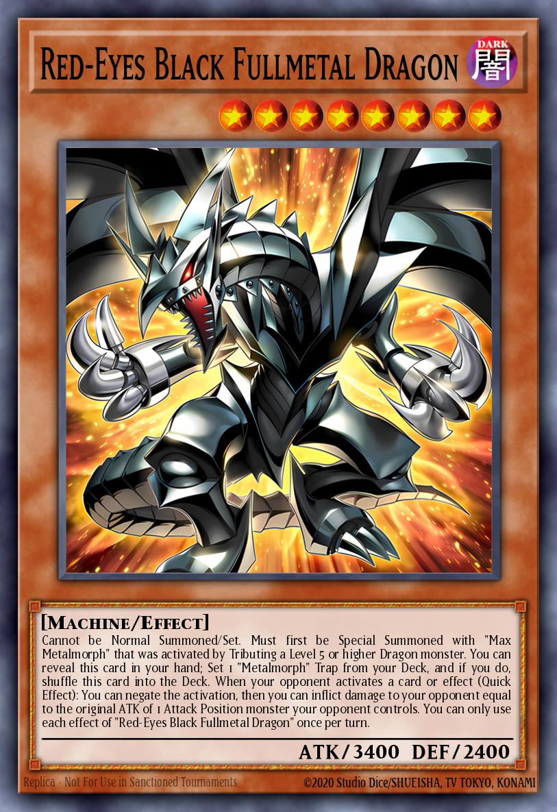 Red-Eyes Black Fullmetal Dragon MP25-EN014 – 2025 Mega-Pack Tin