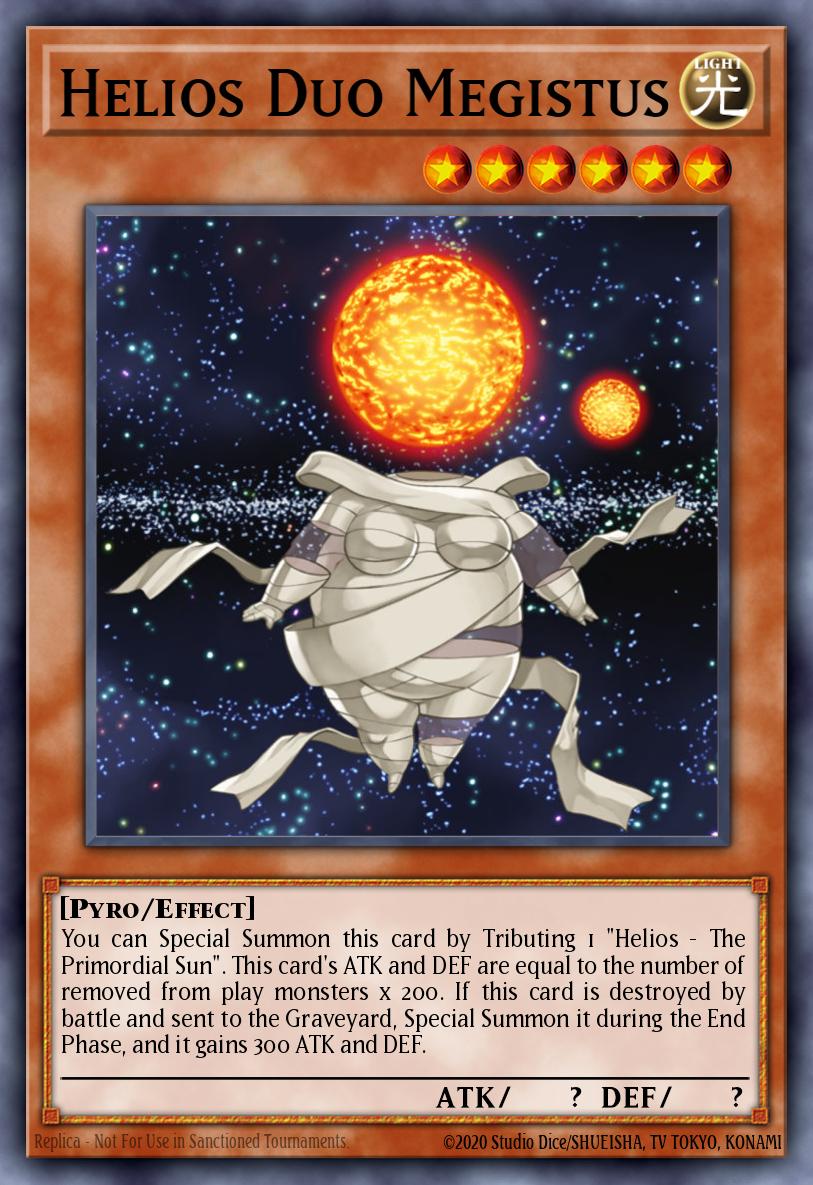 Helios Duo Megistus WC6-EN003 – Yu-Gi-Oh! Ultimate Masters: World Championship Tournament 2006 promotional cards
