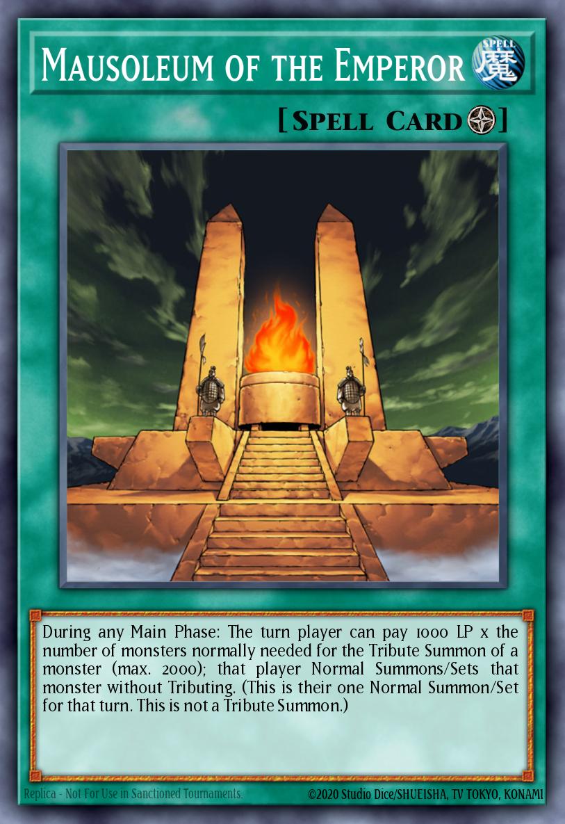 Mausoleum of the Emperor RA03-EN167 – Quarter Century Bonanza