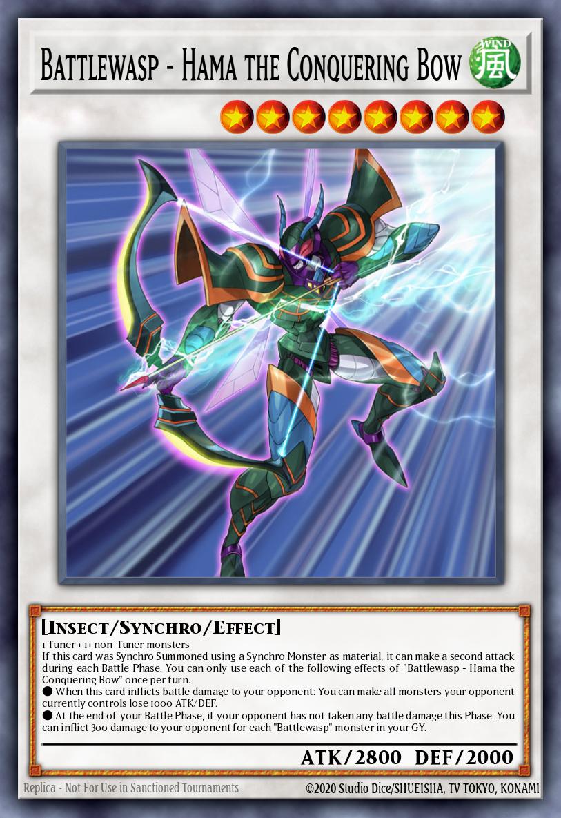 Battlewasp - Hama the Conquering Bow BLHR-EN038 – Battles of Legend: Hero's Revenge