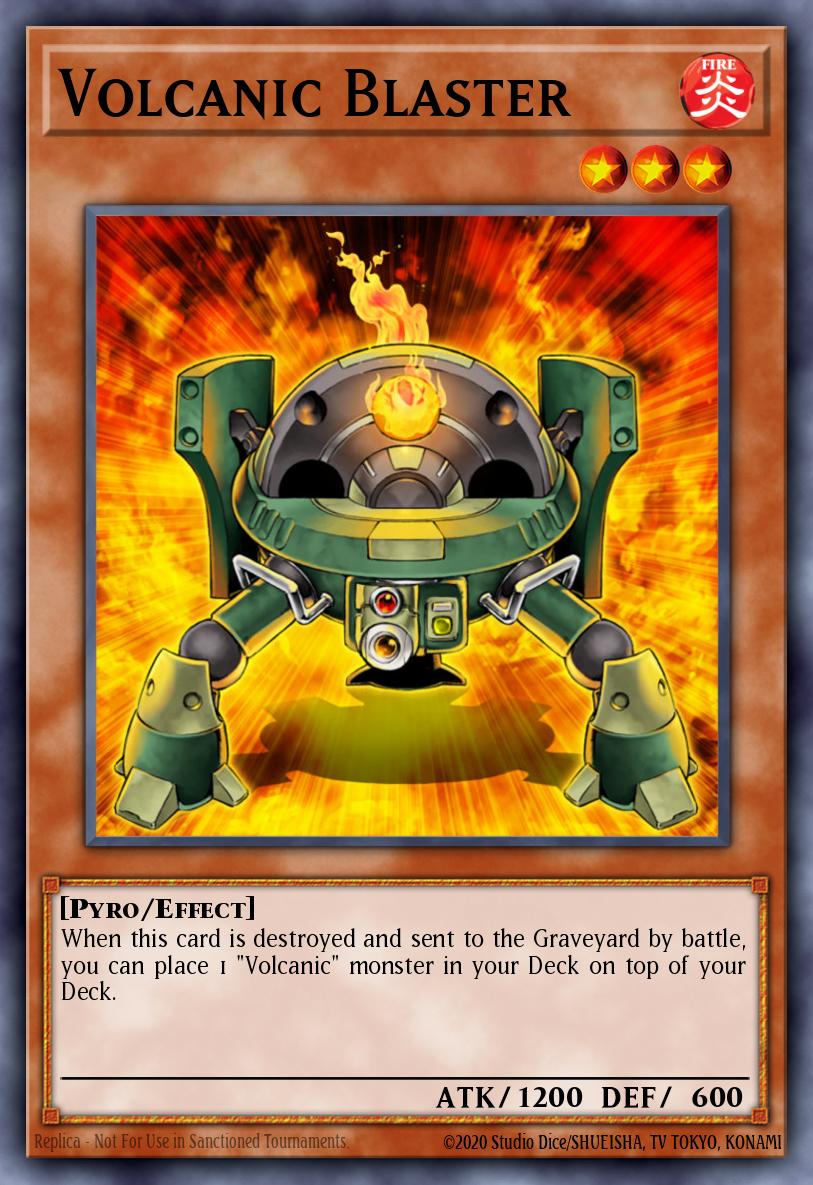 Volcanic Blaster SGX1-ENH08 – Speed Duel GX: Duel Academy Box