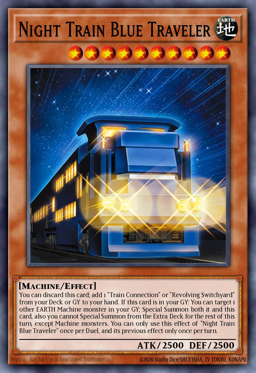 Night Train Blue Traveler BLZD-EN007 – Blazing Dominion