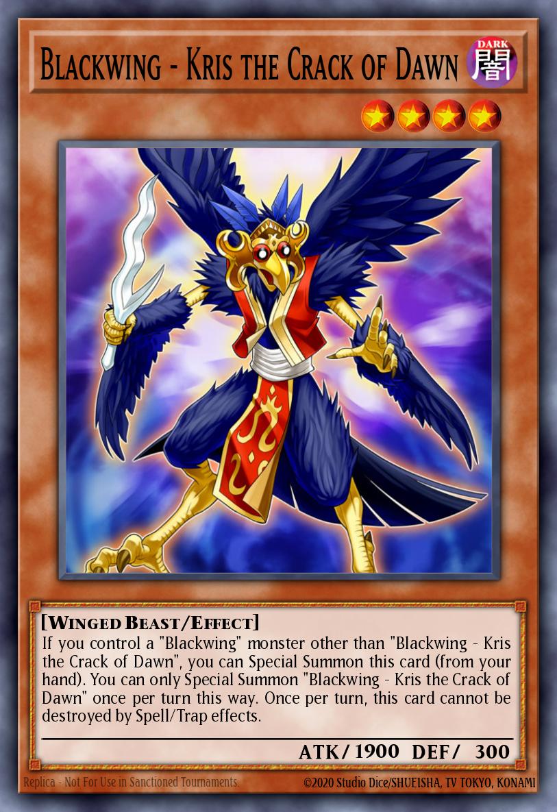 Blackwing - Kris the Crack of Dawn BLAR-EN061 – Battles of Legend: Armageddon