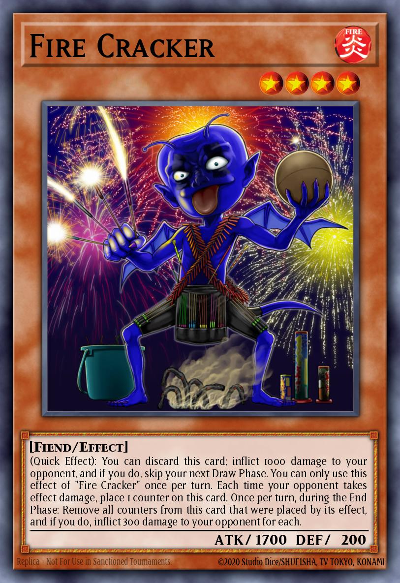 Fire Cracker AC18-EN007 – Yu-Gi-Oh! Advent Calendar (2018)