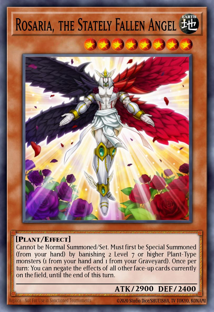 Rosaria, the Stately Fallen Angel LC5D-EN095 – Legendary Collection 5D's Mega Pack