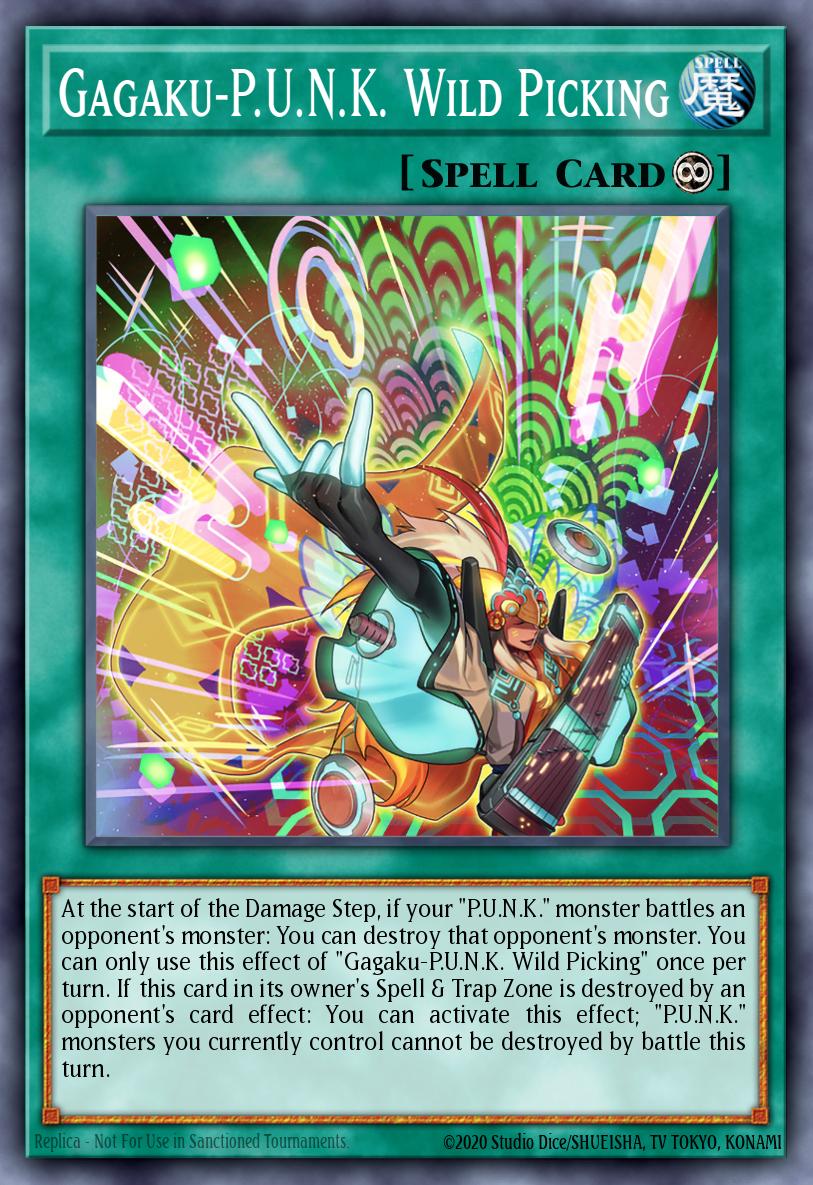 Gagaku-P.U.N.K. Wild Picking GRCR-EN009 – The Grand Creators