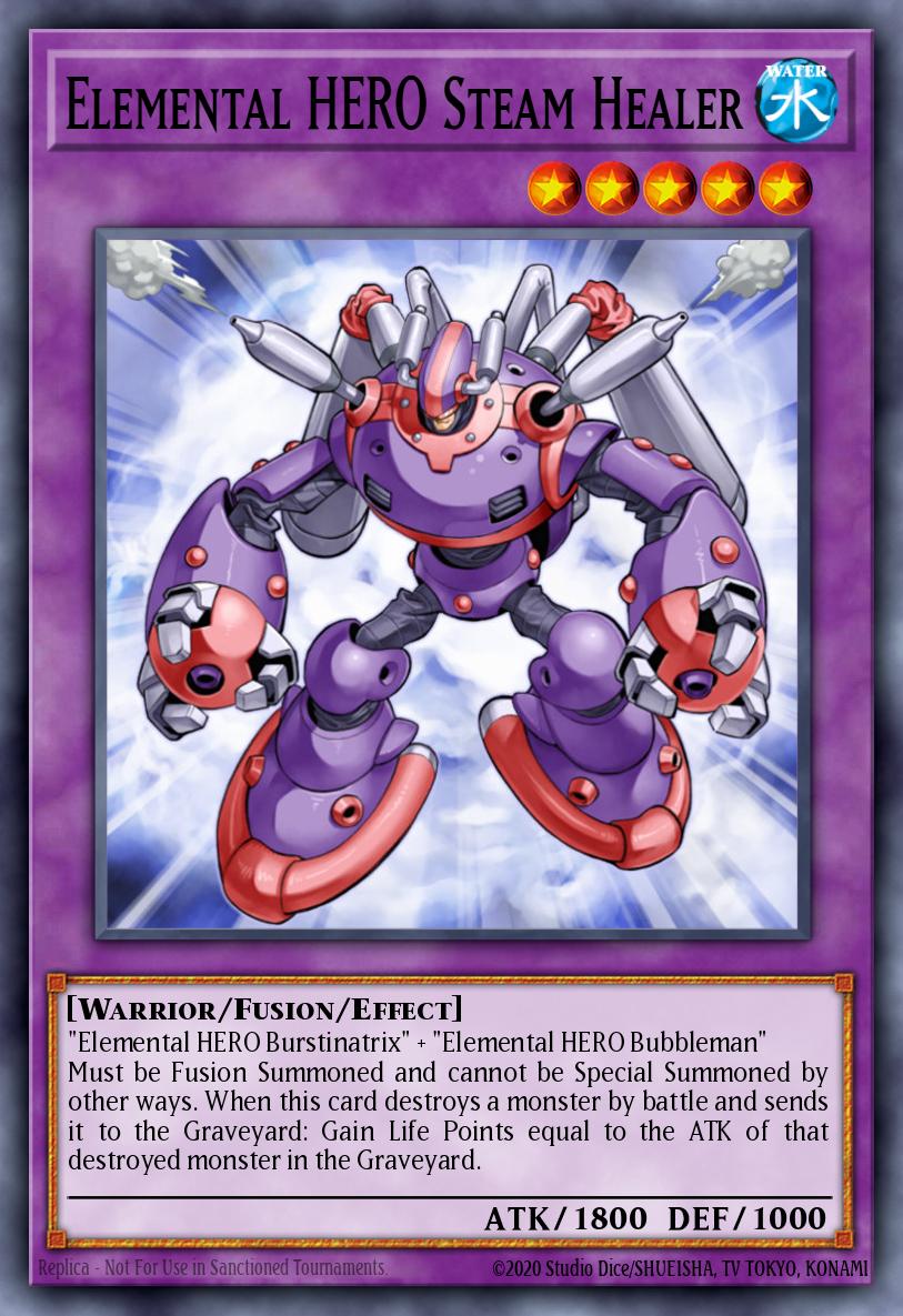 Elemental HERO Steam Healer LCGX-EN051 – Legendary Collection 2: The Duel Academy Years Mega Pack