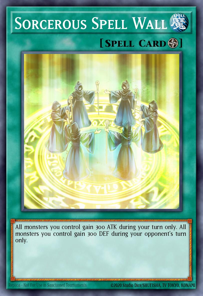 Sorcerous Spell Wall YS14-EN021 – Super Starter: Space-Time Showdown