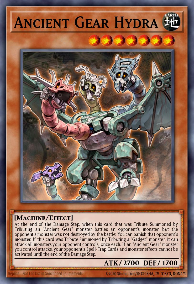 Ancient Gear Hydra SR03-EN002 – Machine Reactor Structure Deck