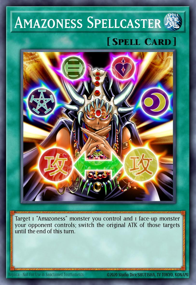 Amazoness Spellcaster TU04-EN018 – Turbo Pack: Booster Four