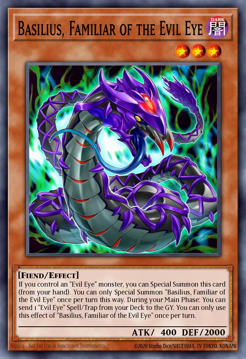 Basilius, Familiar of the Evil Eye INCH-EN030 – The Infinity Chasers