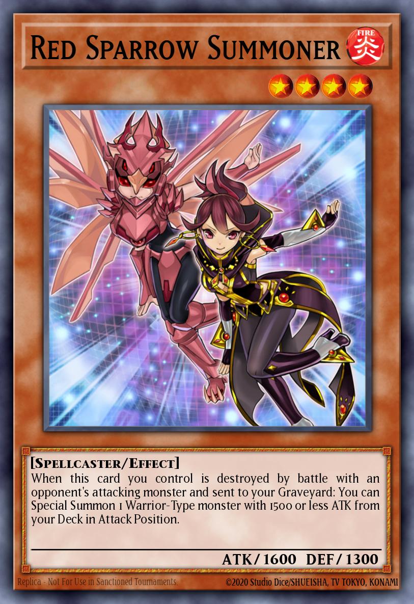 Red Sparrow Summoner YS14-EN018 – Super Starter: Space-Time Showdown