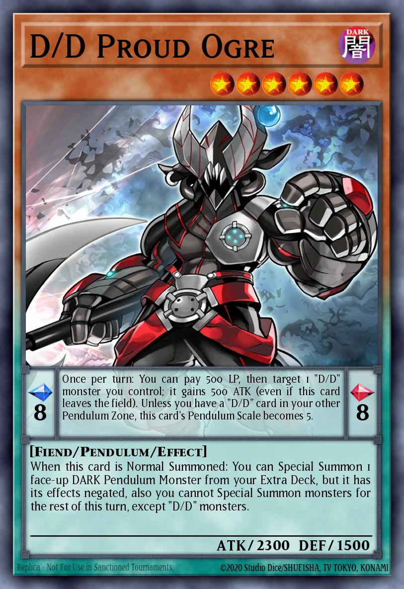 D/D Proud Ogre SDPD-EN014 – Pendulum Domination Structure Deck