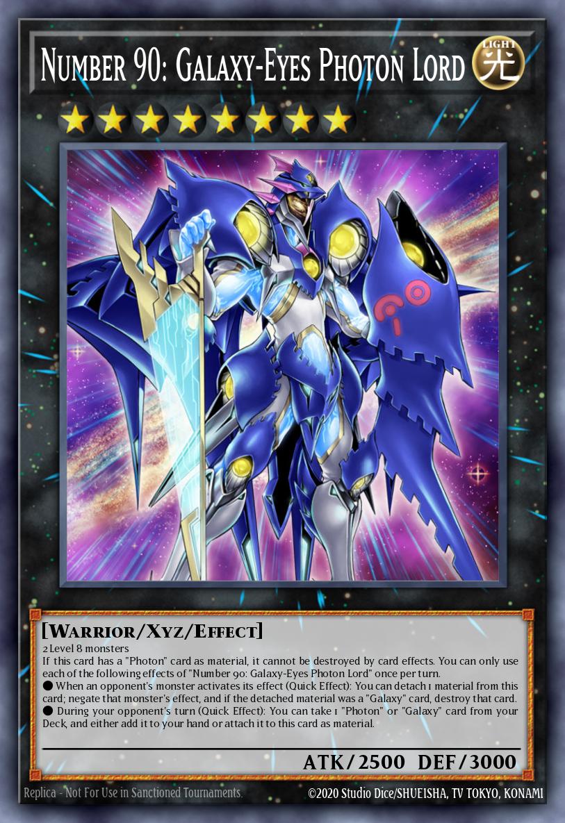 Number 90: Galaxy-Eyes Photon Lord MP25-EN033 – 2025 Mega-Pack Tin