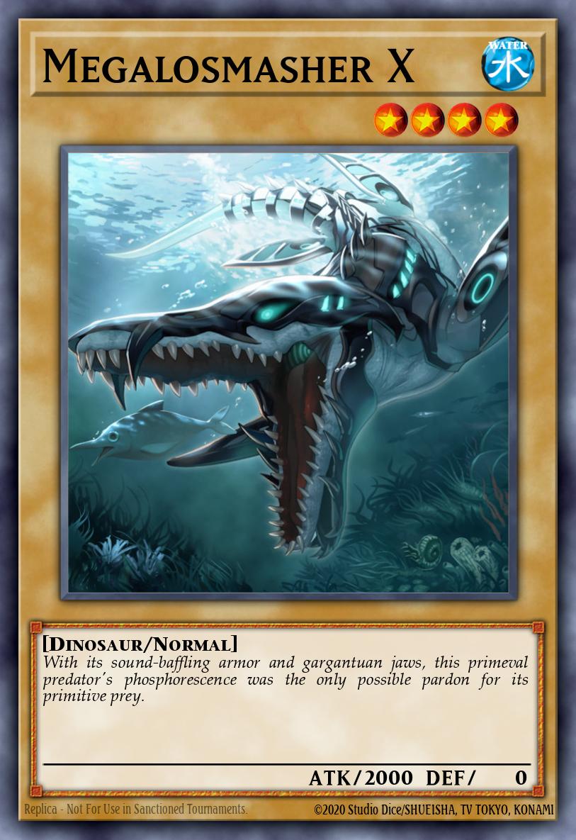 Megalosmasher X SR04-EN003 – Dinosmasher's Fury Structure Deck