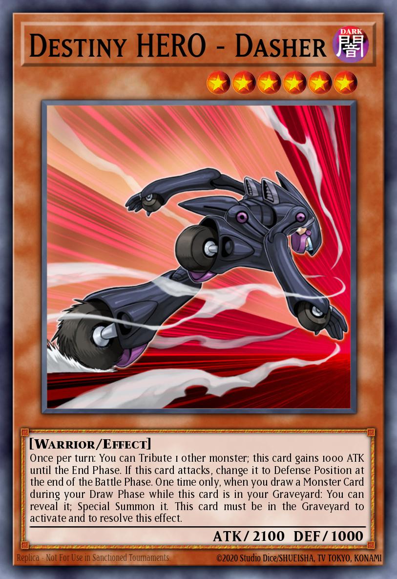 Destiny HERO - Dasher DP05-EN010 – Duelist Pack: Aster Phoenix