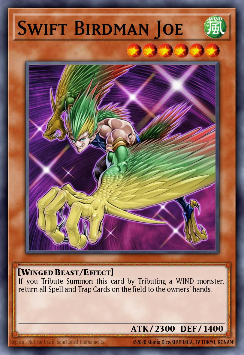 Swift Birdman Joe SD8-EN016 – Structure Deck: Lord of the Storm