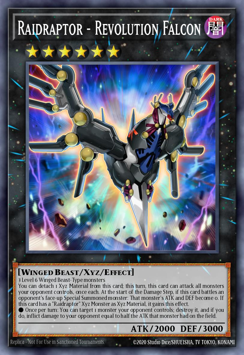 Raidraptor - Revolution Falcon CROS-EN049 – Crossed Souls