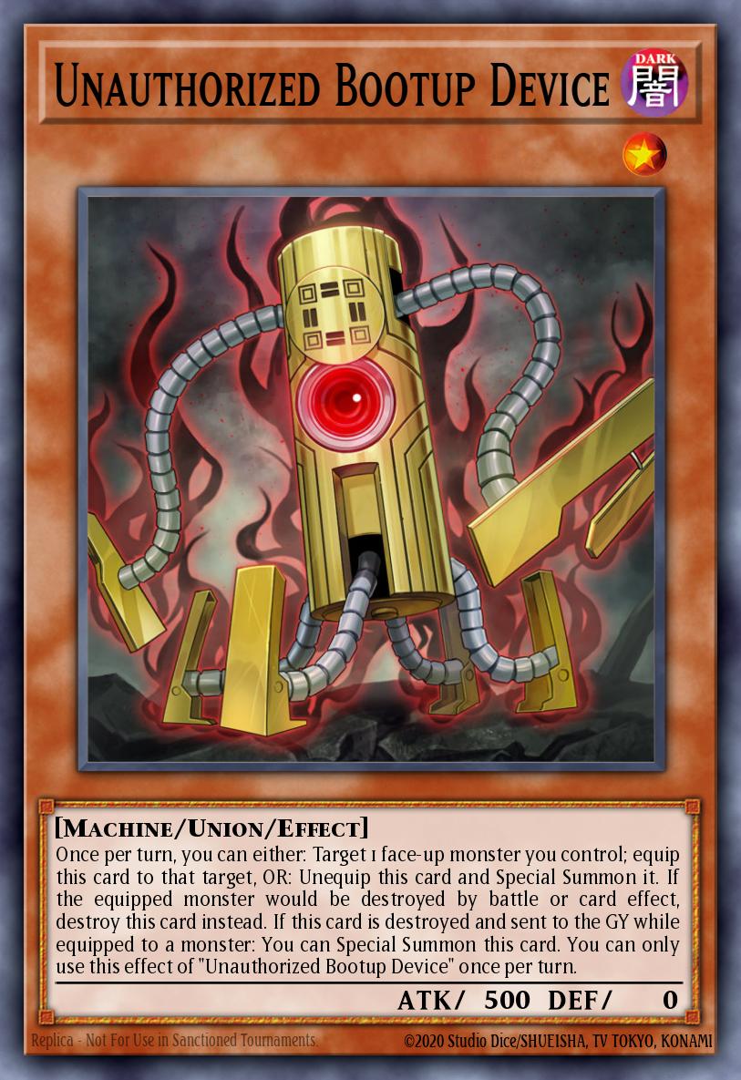 Unauthorized Bootup Device ROTD-EN027 – Rise of the Duelist