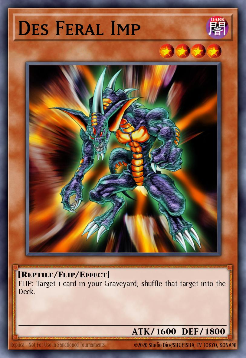 Des Feral Imp YSKR-EN015 – Starter Deck: Kaiba Reloaded