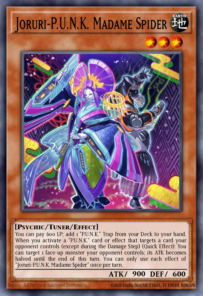 Joruri-P.U.N.K. Madame Spider GRCR-EN003 – The Grand Creators