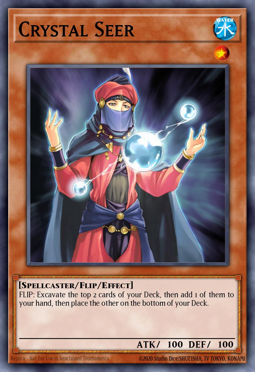 Crystal Seer SDSC-EN017 – Spellcaster's Command Structure Deck
