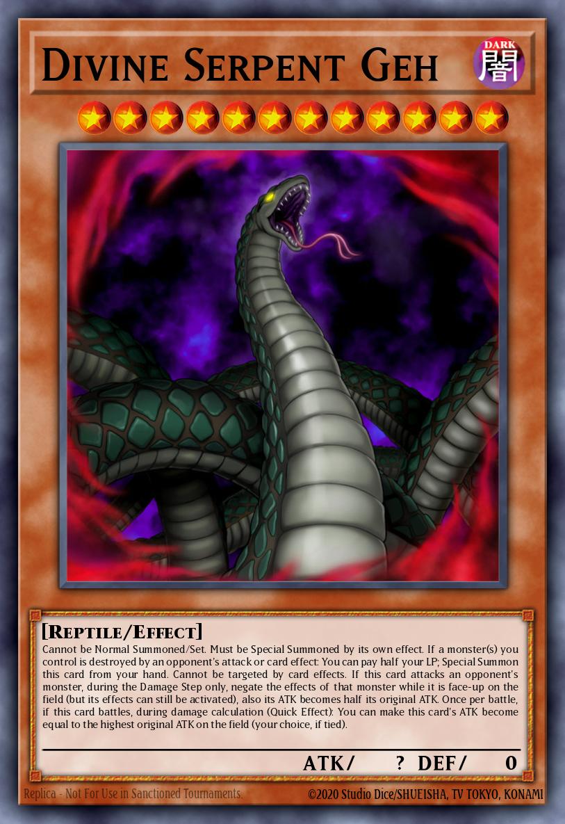 Divine Serpent Geh DUPO-EN047 – Duel Power