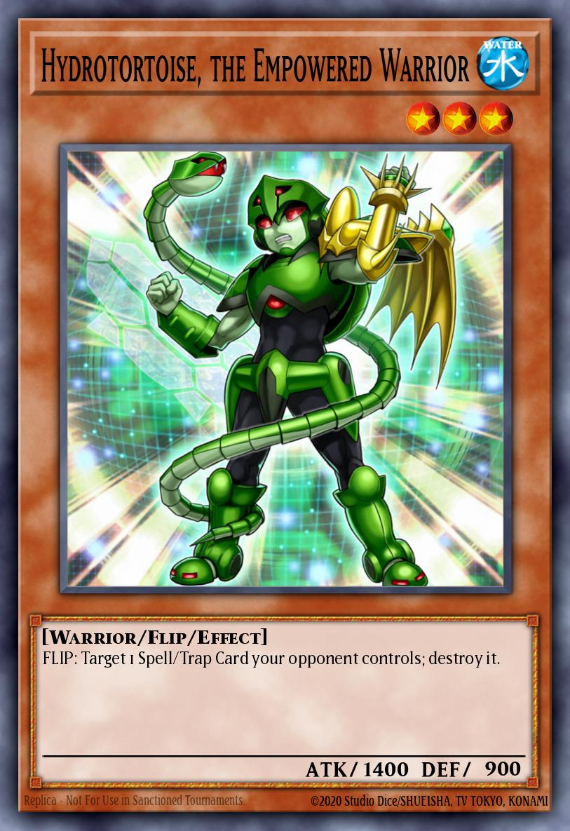 Hydrotortoise, the Empowered Warrior YS14-EN015 – Super Starter: Space-Time Showdown