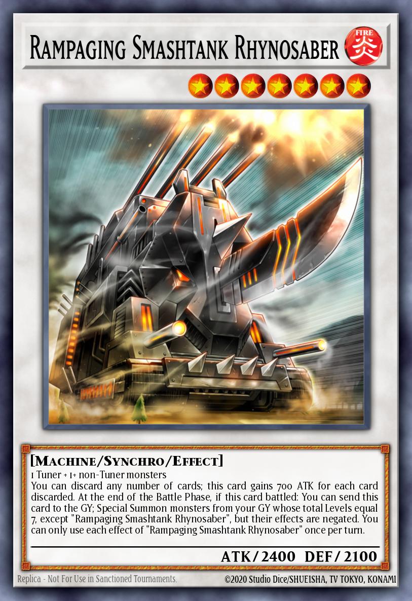 Rampaging Smashtank Rhynosaber ROTD-EN093 – Rise of the Duelist