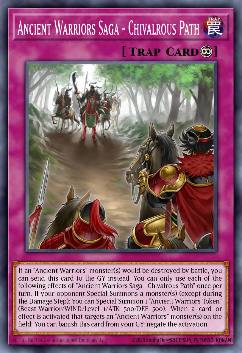 Ancient Warriors Saga - Chivalrous Path BLVO-EN074 – Blazing Vortex