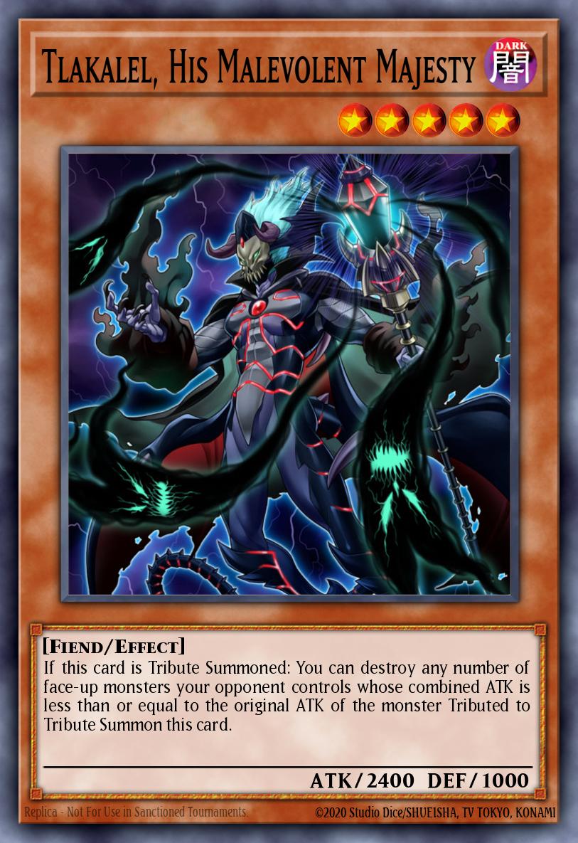 Tlakalel, His Malevolent Majesty RIRA-ENSP1 – Rising Rampage Sneak Peek Participation Card