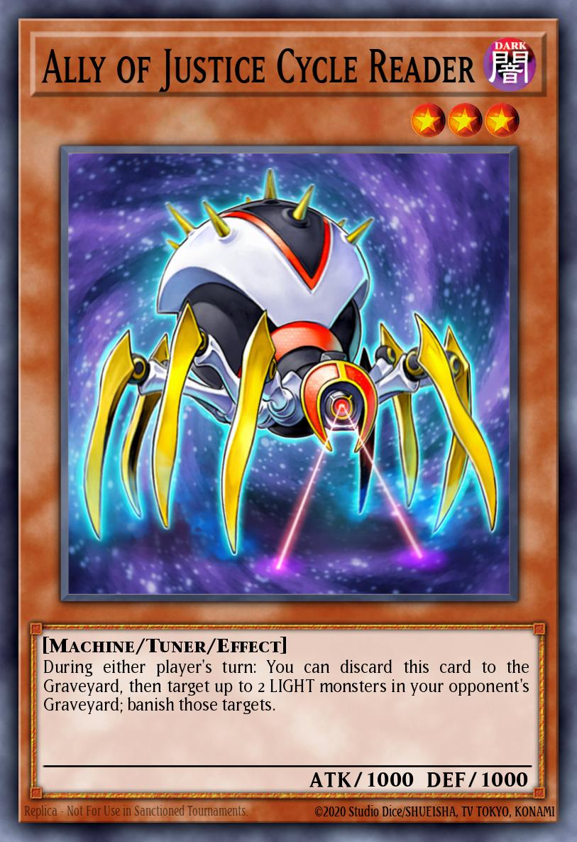 Ally of Justice Cycle Reader DT03-EN080 – Duel Terminal 3