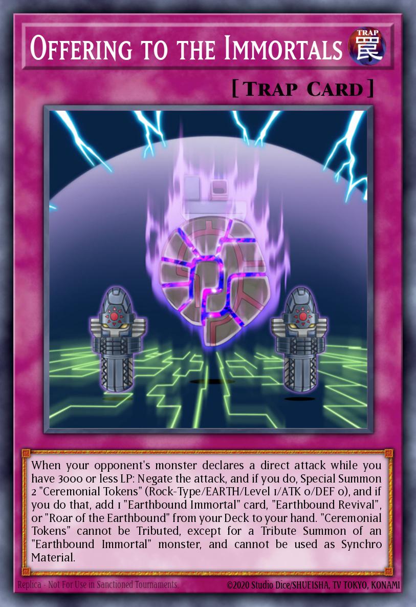 Offering to the Immortals LDS3-EN060 – Legendary Duelists: Season 3