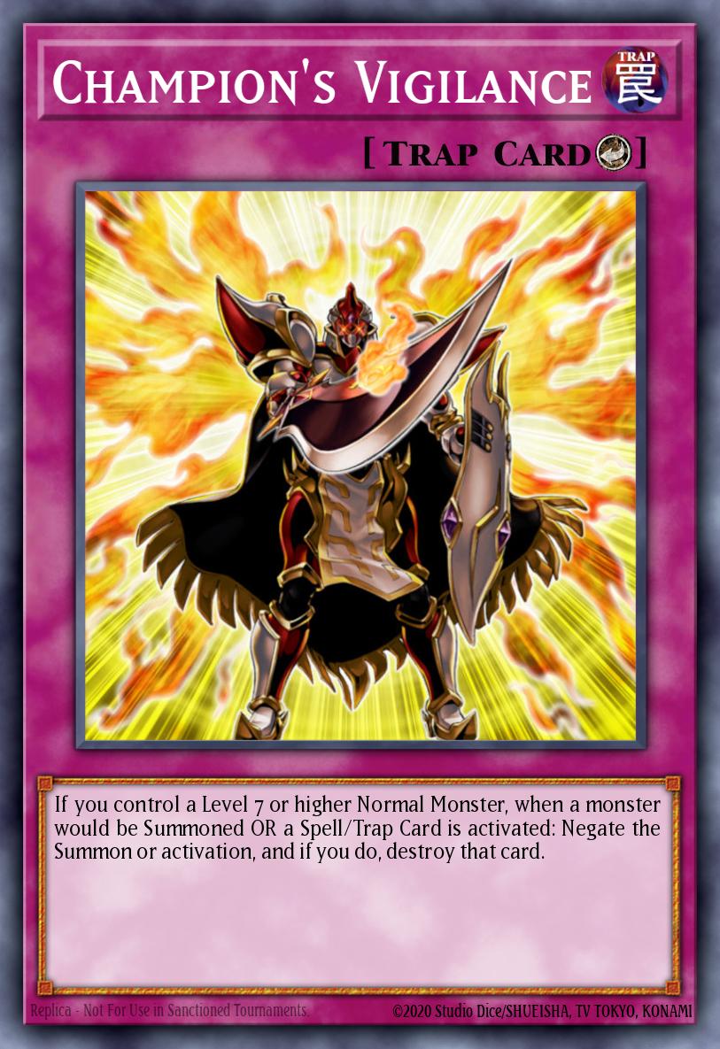 Champion's Vigilance SS02-ENV01 – Speed Duel Starter Decks: Duelists of Tomorrow