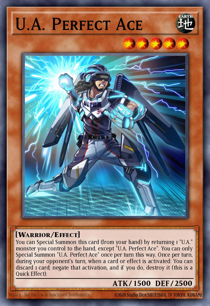 U.A. Perfect Ace DUEA-EN088 – Duelist Alliance