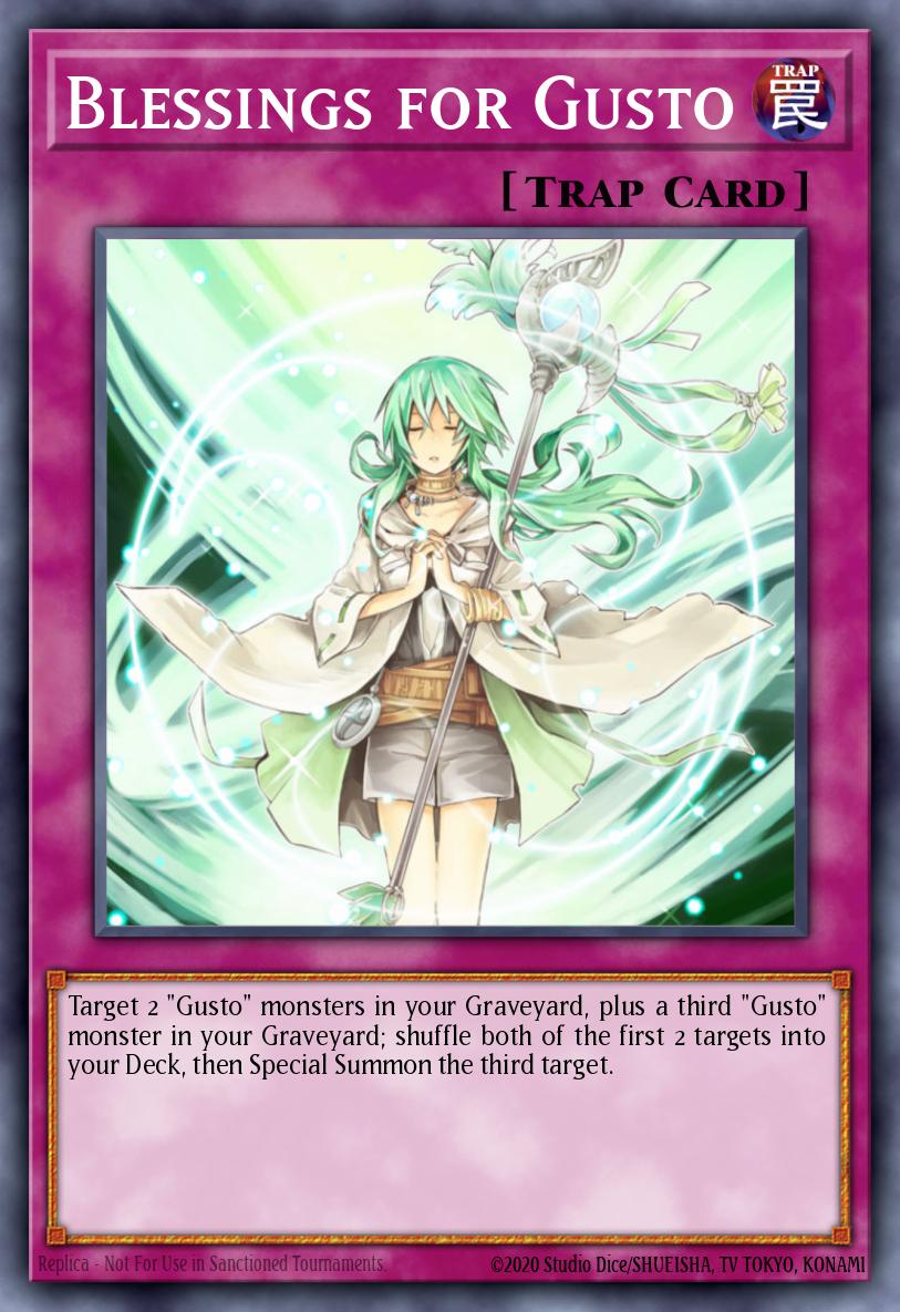 Blessings for Gusto DT05-EN097 – Duel Terminal 5b