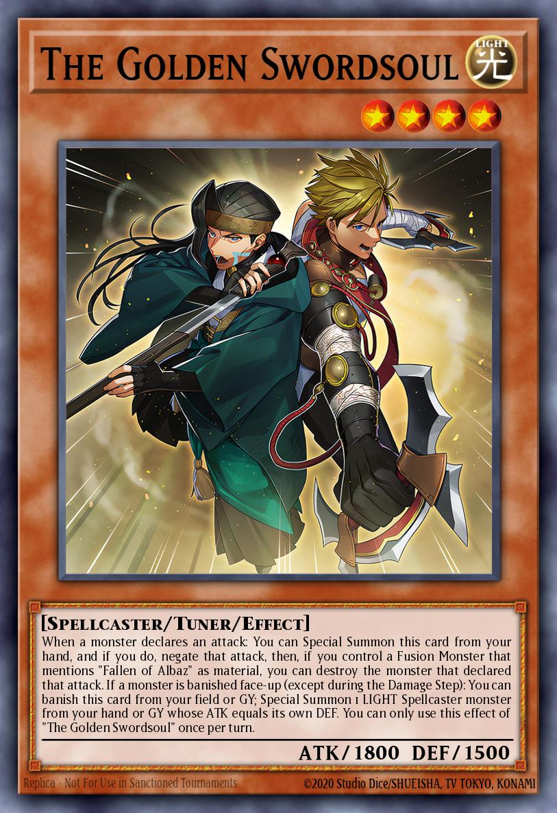The Golden Swordsoul BLTR-EN109 – Battles of Legend: Terminal Revenge