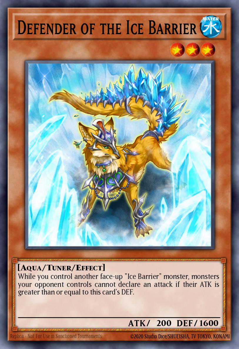 Defender of the Ice Barrier HA04-EN022 – Hidden Arsenal 4: Trishula's Triumph