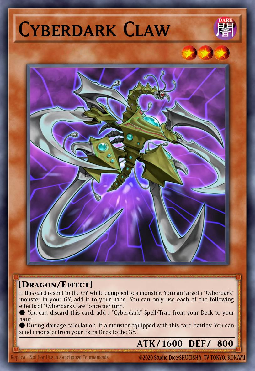 Cyberdark Claw LEDU-EN023 – Legendary Duelists