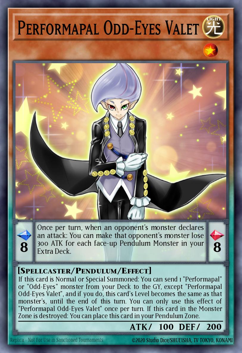 Performapal Odd-Eyes Valet LAVD-ENO14 – Legendary Arc-V Decks