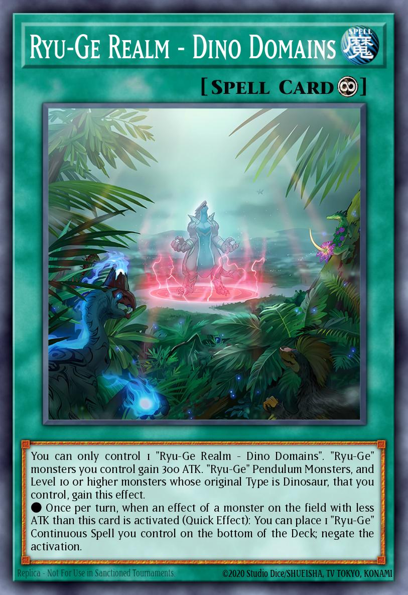 Ryu-Ge Realm - Dino Domains CRBR-EN037 – Crossover Breakers