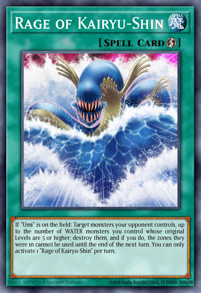 Rage of Kairyu-Shin LED9-EN027 – Legendary Duelists: Duels From the Deep
