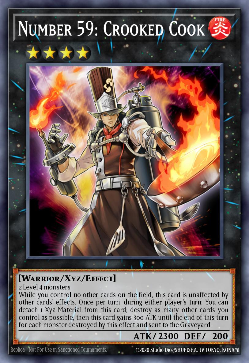 Number 59: Crooked Cook DRL3-EN025 – Dragons of Legend: Unleashed