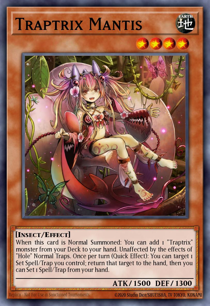 Traptrix Mantis SDBT-EN045 – Structure Deck: Beware of Traptrix