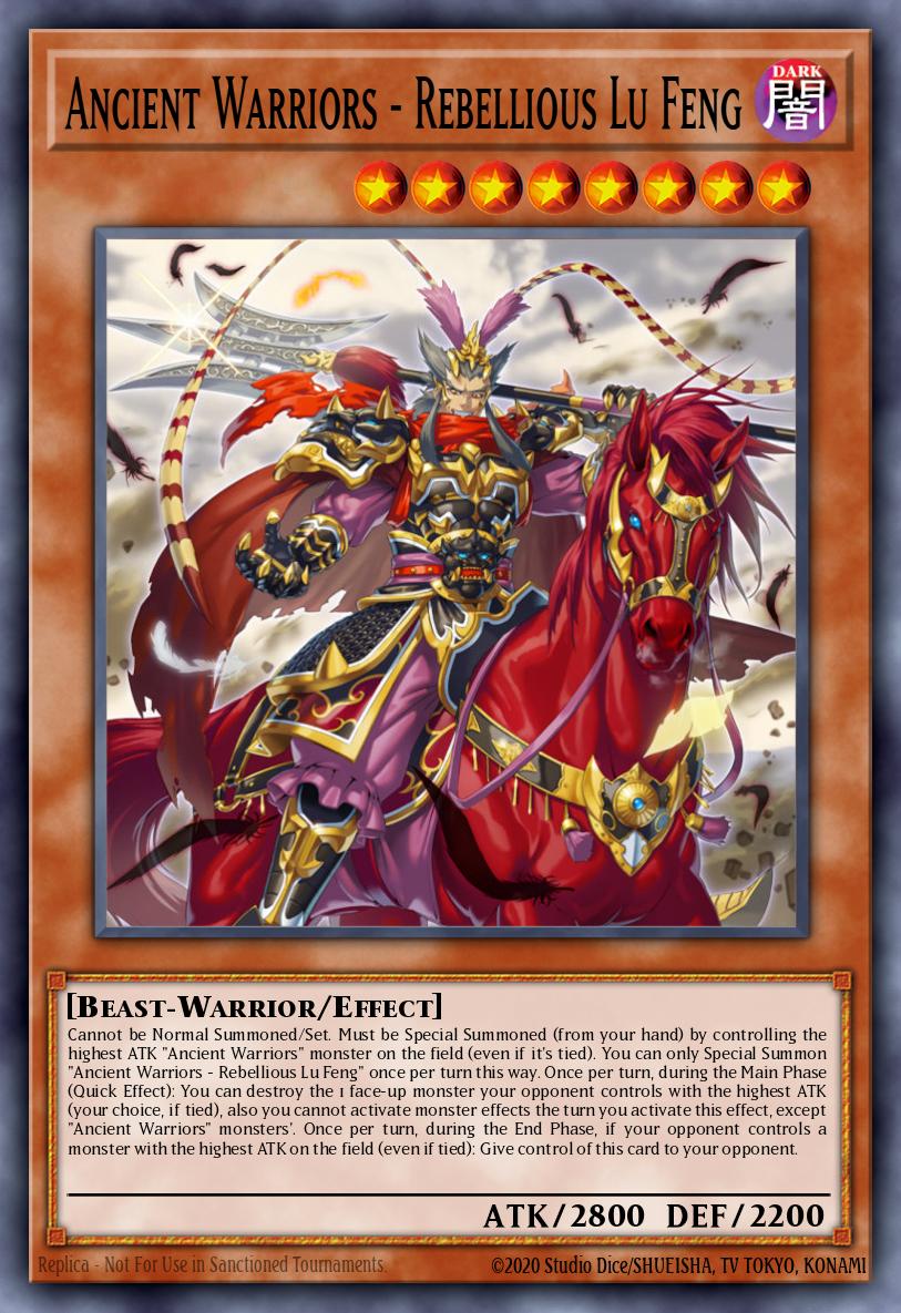 Ancient Warriors - Rebellious Lu Feng BLVO-EN025 – Blazing Vortex