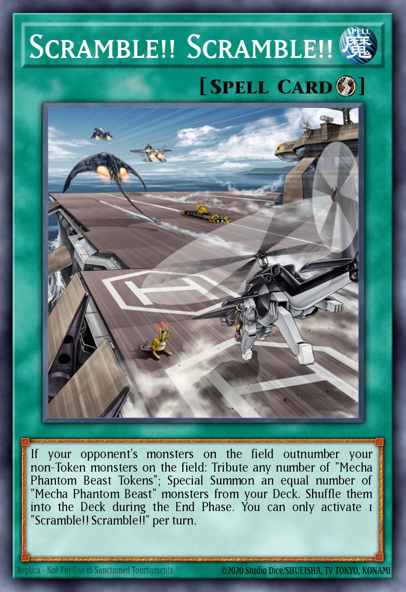 Scramble!! Scramble!! LTGY-EN061 – Lord of the Tachyon Galaxy