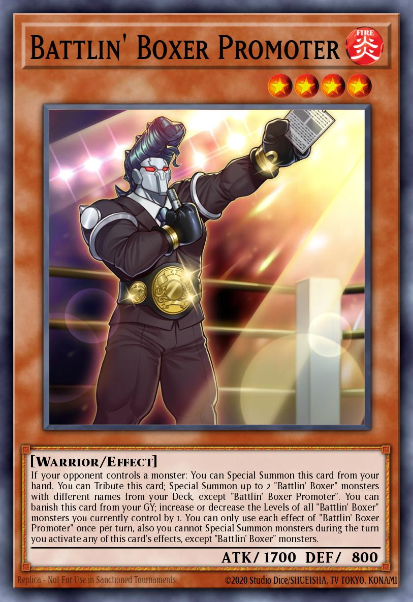 Battlin' Boxer Promoter LD10-EN034 – Legendary Duelists: Soulburning Volcano